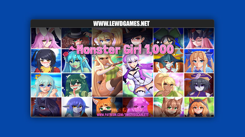 Monster Girl 1,000 TwistedScarlett