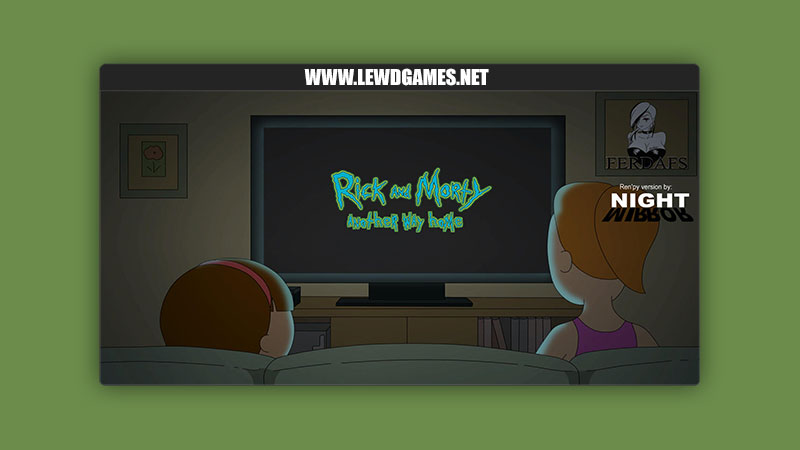 Rick and Morty Another Way Home Night Mirror